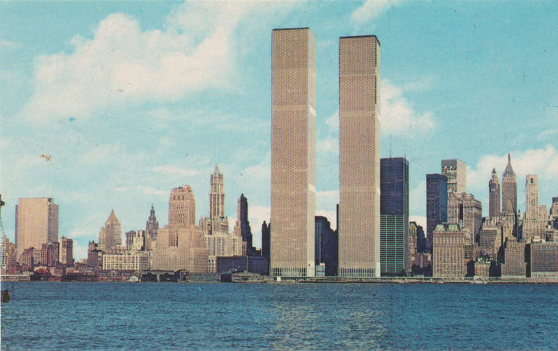 MINT POST CARD WORLD TRADE CENTRE