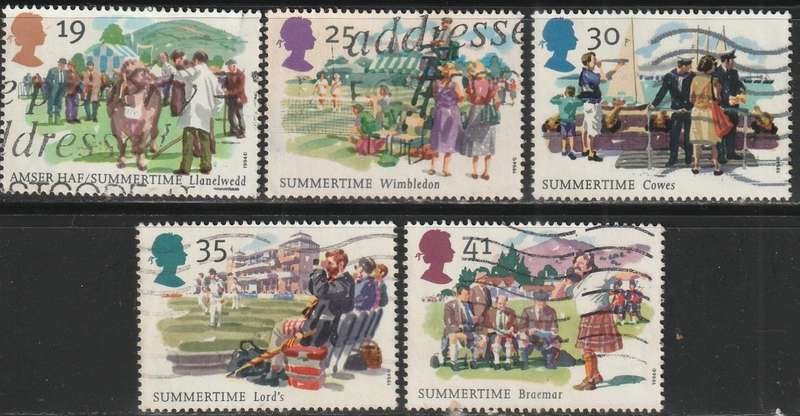 GB 1994 Summertime Events ULH SG 1834-8