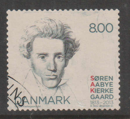 DENMARK 2013 The 200th Anniversary of the Birth of Søren Kierkegaard, 1813-18 ULH  SG 1706