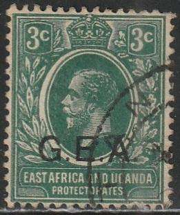 TANGANYIKA 1917 -1921 King George V - British East Africa MM SG 47