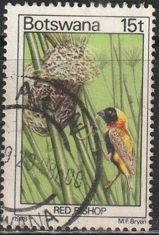 BOTSWANA 1978 Birds ULH SG 418