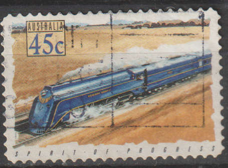 AUSTRALIA 1993 Popular Trains - Self-Adhesive ULH SG 1412