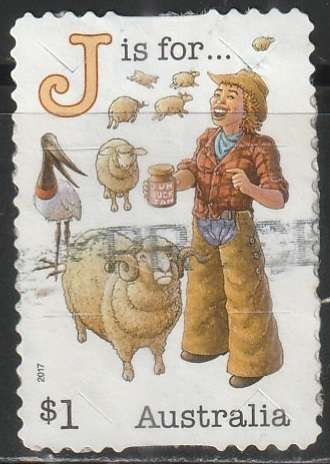AUSTRALIA2017 Fair Dinkum Aussie Alphabet  PAPER REM SG 4814