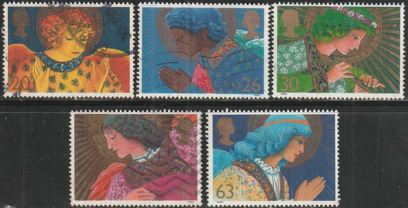 GB 1998 Christmas Stamps ULH SG 2064-8