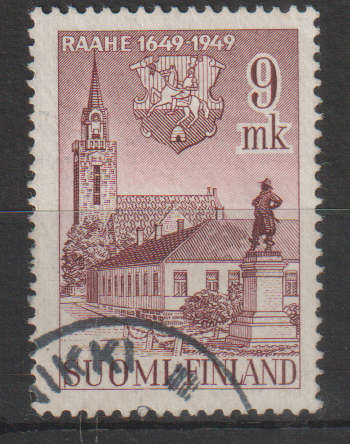 FINLAND 1949 The 300th anniversary of the town of Raahe ULH SG 484