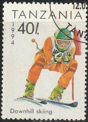 TANZANIA 1994 Winter Olympic Games - Lillehammer, Norway VFU SG 1737