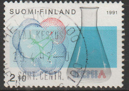 FINLAND 1991 The 100th anniversary of the foundation of the "Chemical Technology AssociatULH SG 1270
