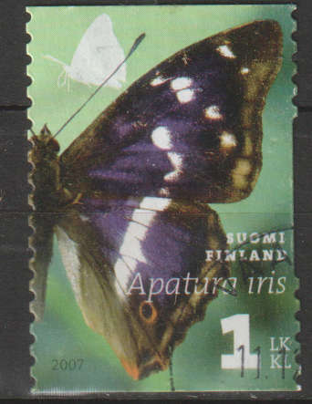 FINLAND  2007 Butterflies -ULH SG 1882