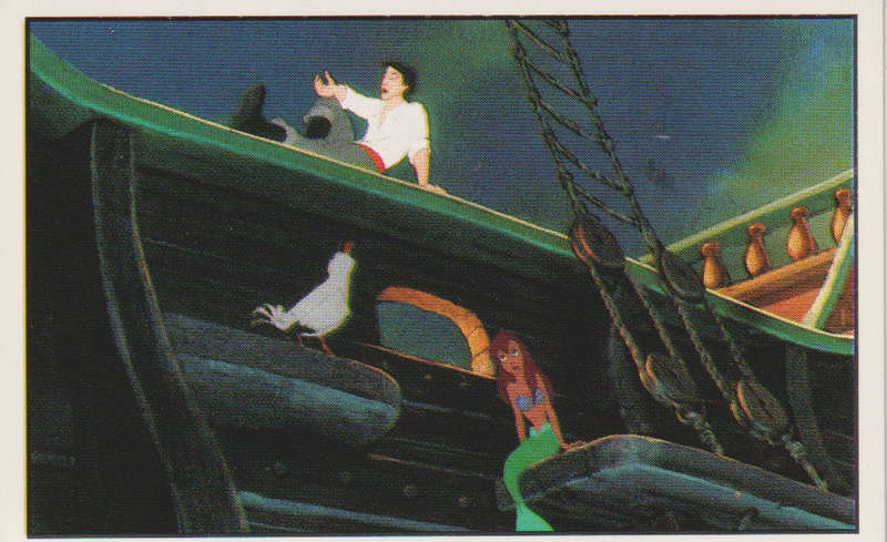 PANINI COLLECTABLE STICKERS THE LITTLE MERMAID #66