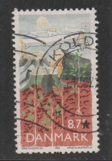 DENMARK 1992 Protect the Environment ULH SG 982