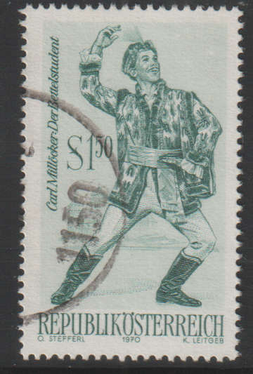 AUSTRIA 1970 Famous Operettas UNH SG 1585