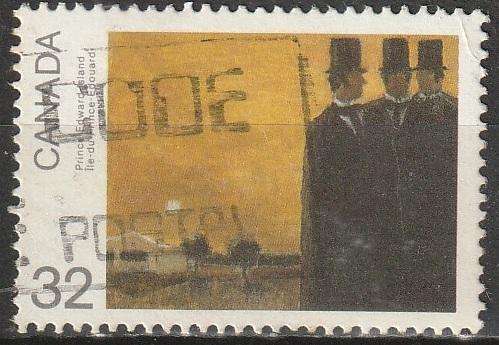 CANADA 1984 Canada Day - Paintings by Jean Paul Lemieux ULH SG 1123G