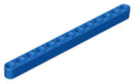 Lego (USED) ~ Technic Liftarm Thick 1 x 13 ~ BLUE