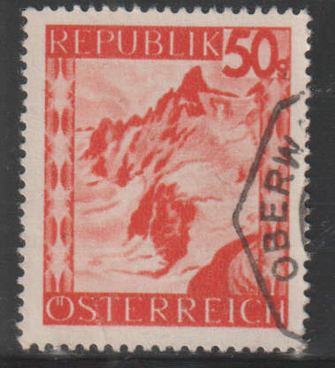 AUSTRIA 1947 Landscapes Stamps of 1945-1947 in New Colors UNH SG 1079