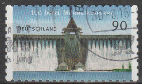 GERMANY 2013 The 100th Anniversary of the Möhnetalsperre Dam ULH SG 3843