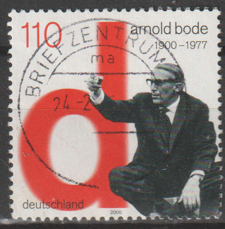 GERMANY 2000 The 100th Anniversary of Arnold Bode, Painter ULH SG 3026