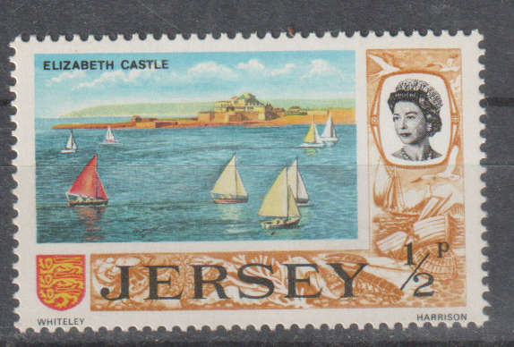 JERSEY 1970 -1971 Definitive Issue - New Values (P) UMM SG 42