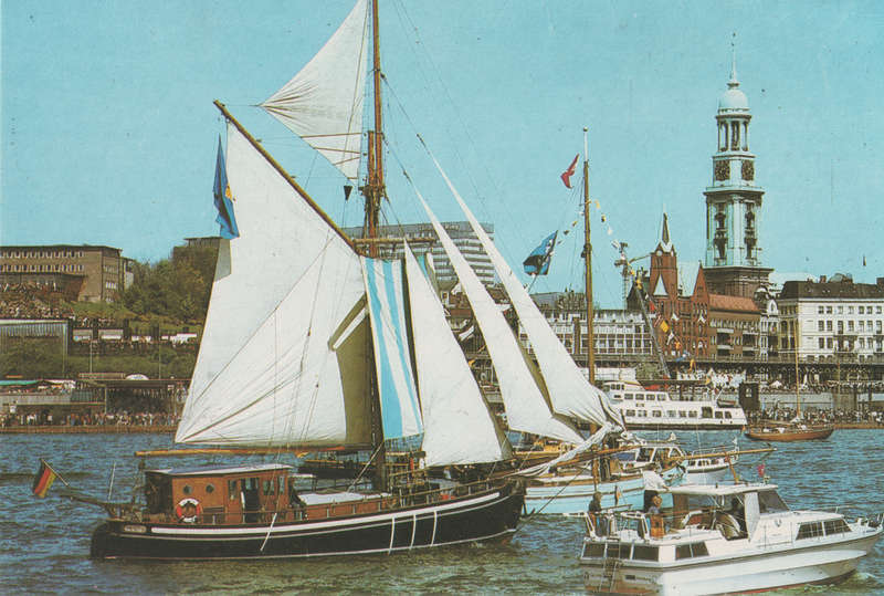 MINT POST CARD HAMBURG