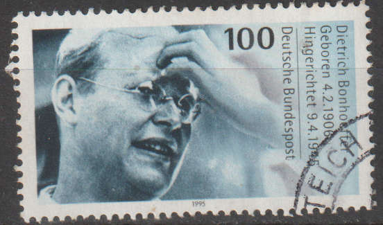 GERMANY 1995 The 50th Anniversary of the Death of Dietrich Bonhoeffer, Theologian ULH SG 2628