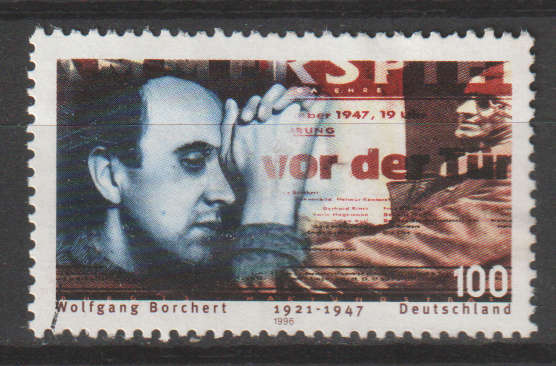 GERMANY 1996 The 75th Anniversary of the Birth of Wolfgang Borchert, Writer ULH SG 2716