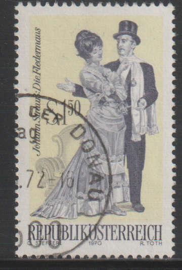 AUSTRIA 1970 Famous Operettas UNH SG 1586