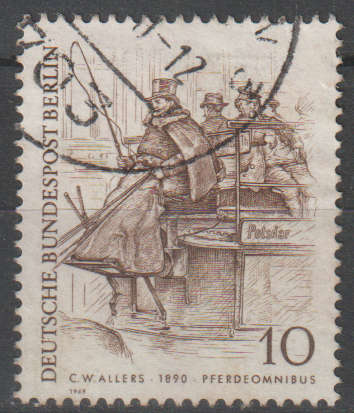 BERLIN 1969 Famous Berlin People of the 19th Century ULH SG B322
