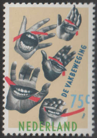 NETHERLANDS 1989 Trade Unions UMM SG 1550