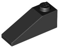 Lego (UESD) ~ Slope 33 3 x 1 ~ [Black]