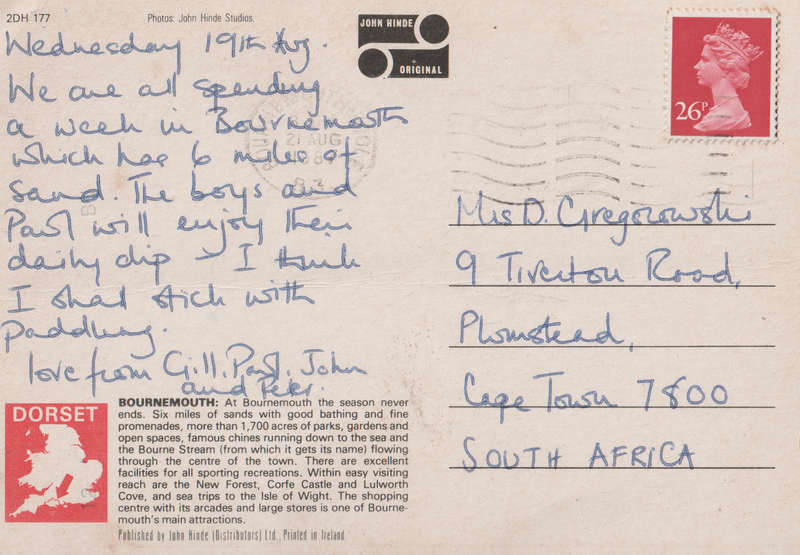 USED POST CARD