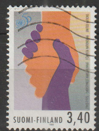 FINLAND 1995 The 50th anniversary of the United Nations ULH SG 1408