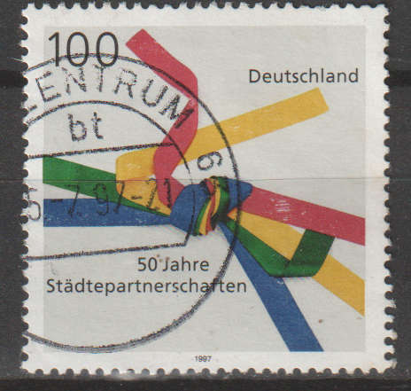 GERMANY 1997 The 50th Anniversary of Paired Towns ULH SG 2770