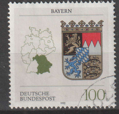 GERMANY 1992 The 25th Anniversary of the Death of Dr.Konrad Adenauer, Federal Chancellor ULH SG 2448
