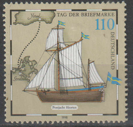 GERMANY 1998 The Day of Stamps ULH SG 2876