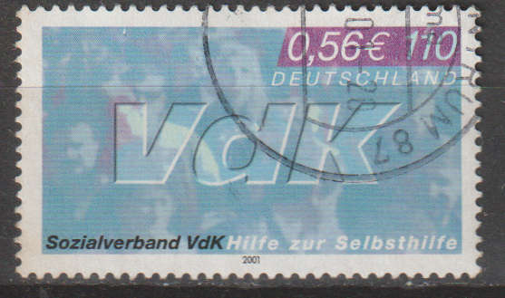 GERMANY 2001 "Vdk" - Union of War Widows and Pensioners ULH SG 3031