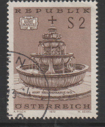 AUSTRIA 1972 Art Treasures in Austria UNH SG 1633