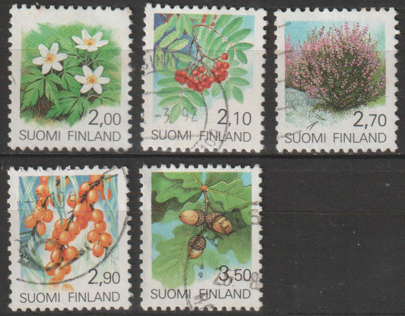 FINLAND 1990 Plants ULH SG 1205-9