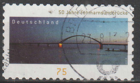 GERMANY 2013 The 50th Anniversary of the Fehmarnsund Bridge ULH SG 3842