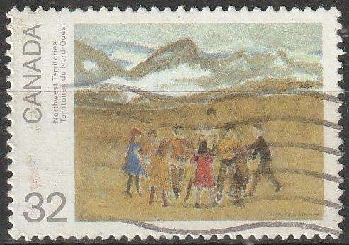 CANADA 1984 Canada Day - Paintings by Jean Paul Lemieux ULH SG 1123J