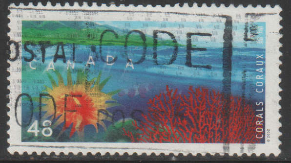 CANADA 2002 Joint Issue with Hong Kong - Corals ULH SG 2139