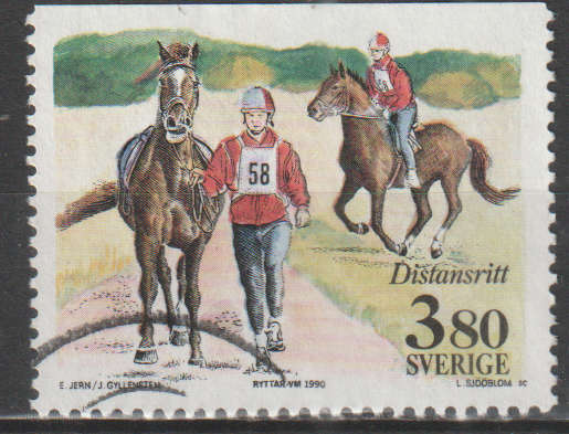 SWEDEN 1990 World Equestrian Games ULH SG 1515