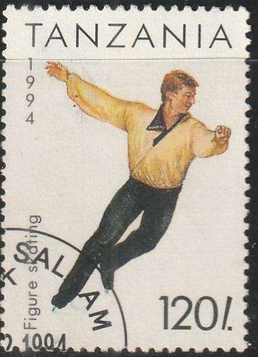 TANZANIA 1994 Winter Olympic Games - Lillehammer, Norway VFU SG 1741