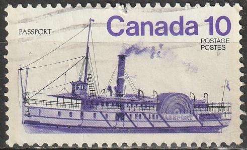 CANADA 1976 Canadian Ships - Inland Vessels ULH SG 852