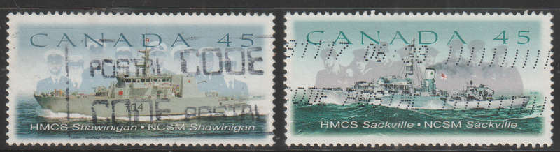 CANADA 1998 The 75th Anniversary of Canadian Naval Reserve ULH SG 1857/8