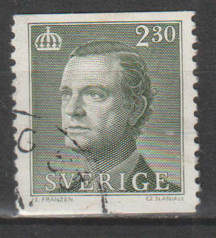 SWEDEN 1985 Carl XVI Gustaf Type III and Queen Silvia ULH SG 1230A