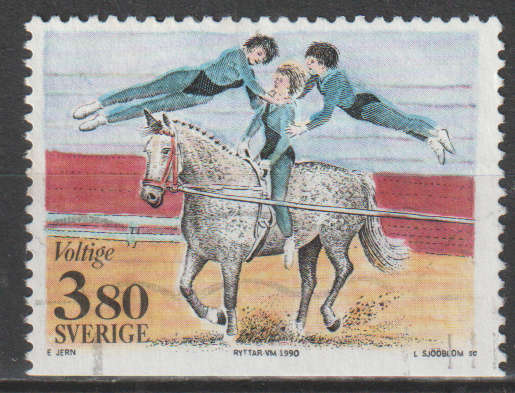SWEDEN 1990 World Equestrian Games ULH SG 1517