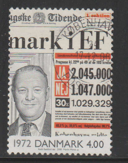 DENMARK 2000 Danish History ULH SG 1221