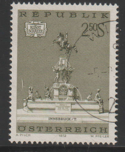 AUSTRIA 1972 Art Treasures in Austria UNH SG 1634