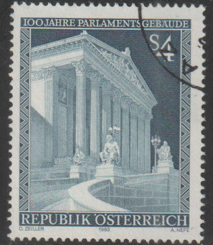 AUSTRIA 1983 The 100th Anniversary of the Parliament Building UNH SG 1984