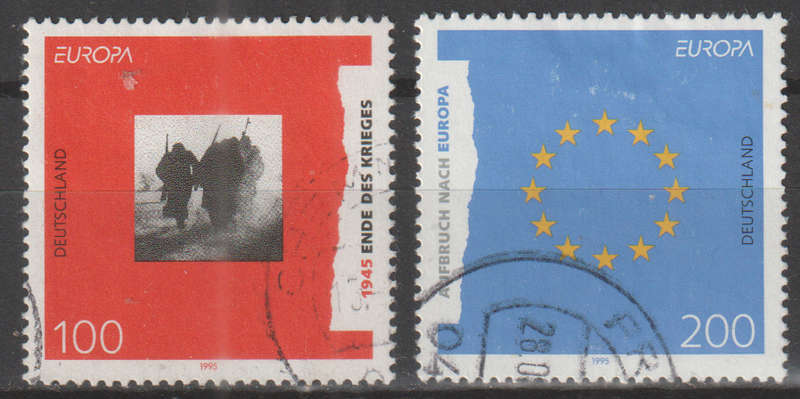 GERMANY 1995 EUROPA Stamps - Peace and Freedom ULH SG 2635/6