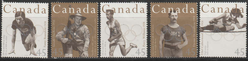 CANADA 1996 Canadian Olympic Gold Medal Winners UMM SG 1691-5